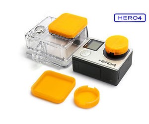 Заглушка на объектив камеры GoPro SP GADGETS Lens Cap Orange